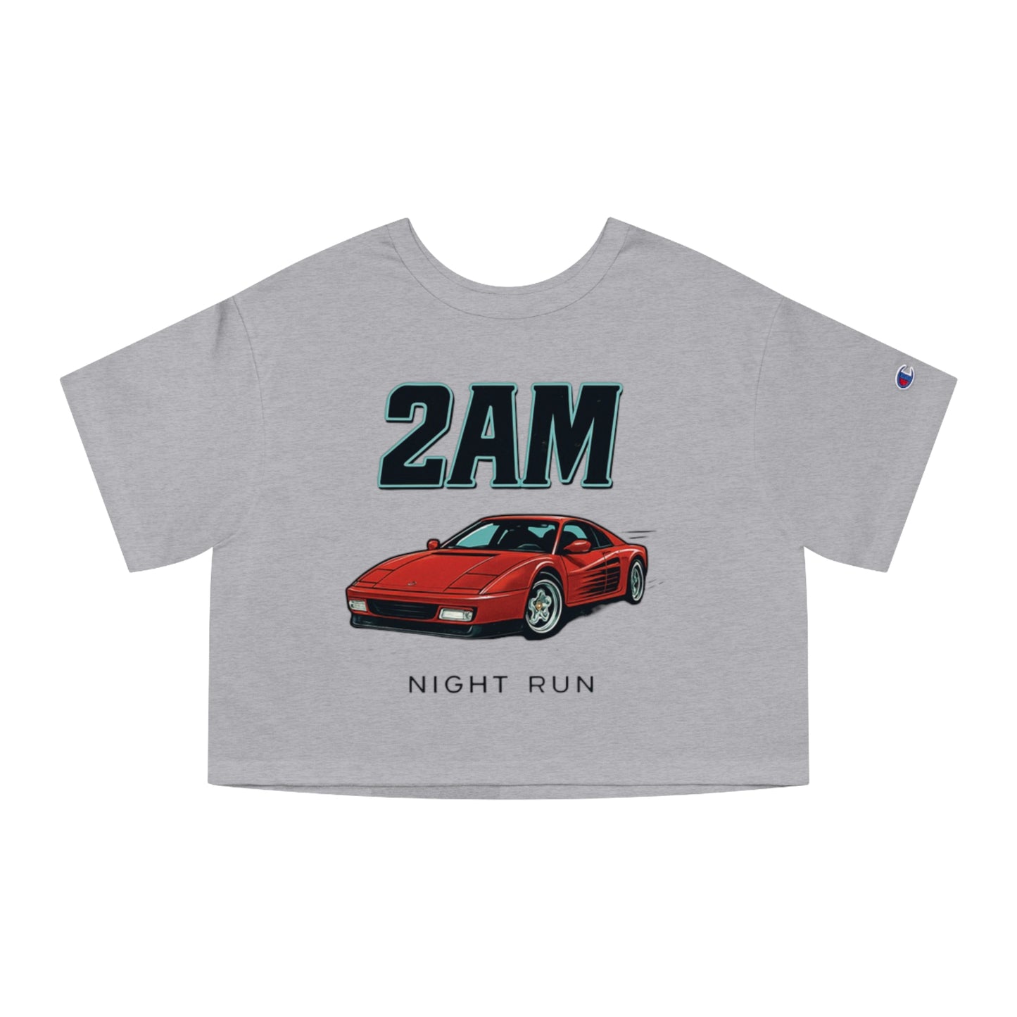 2AM Night Run ! cropped oversizer shirts