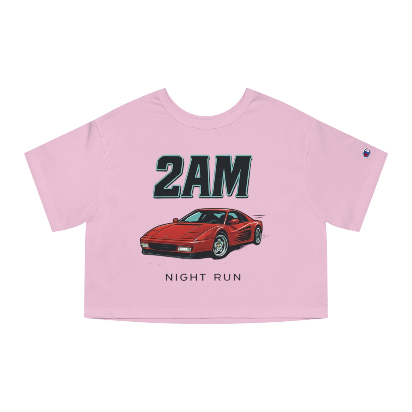 2AM Night Run ! cropped oversizer shirts