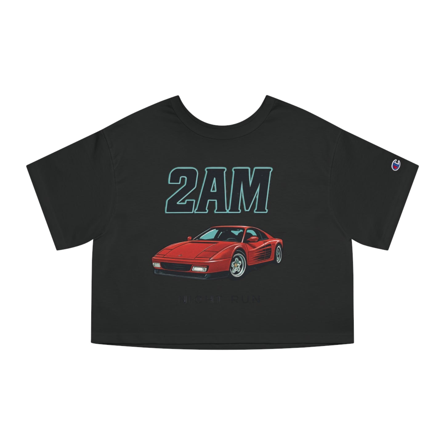 2AM Night Run ! cropped oversizer shirts