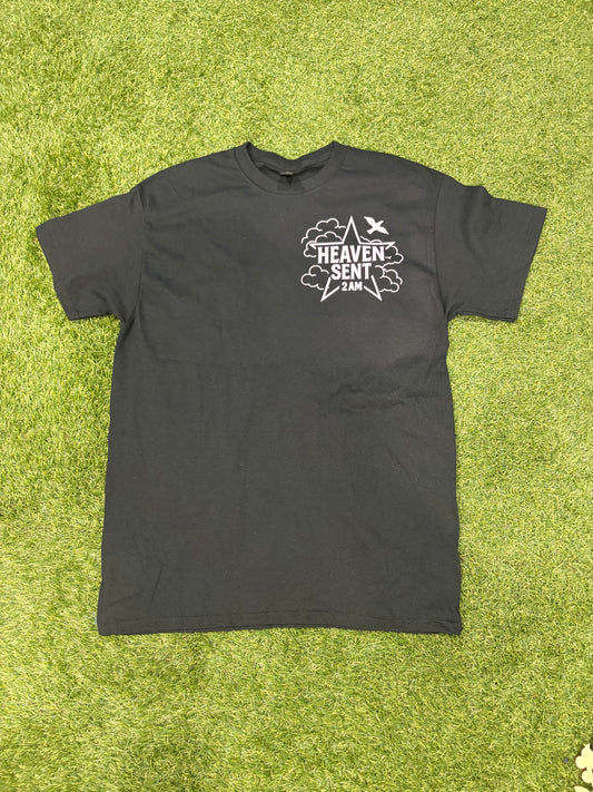 Heaven Sent 2AM Black T Shirt