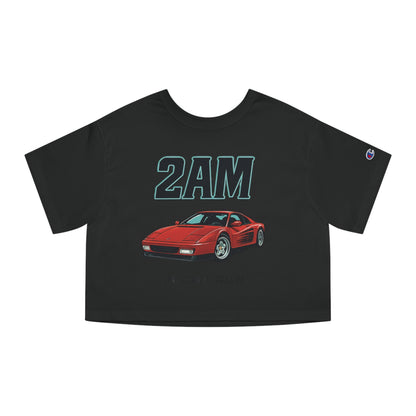2AM Night Run ! cropped oversizer shirts