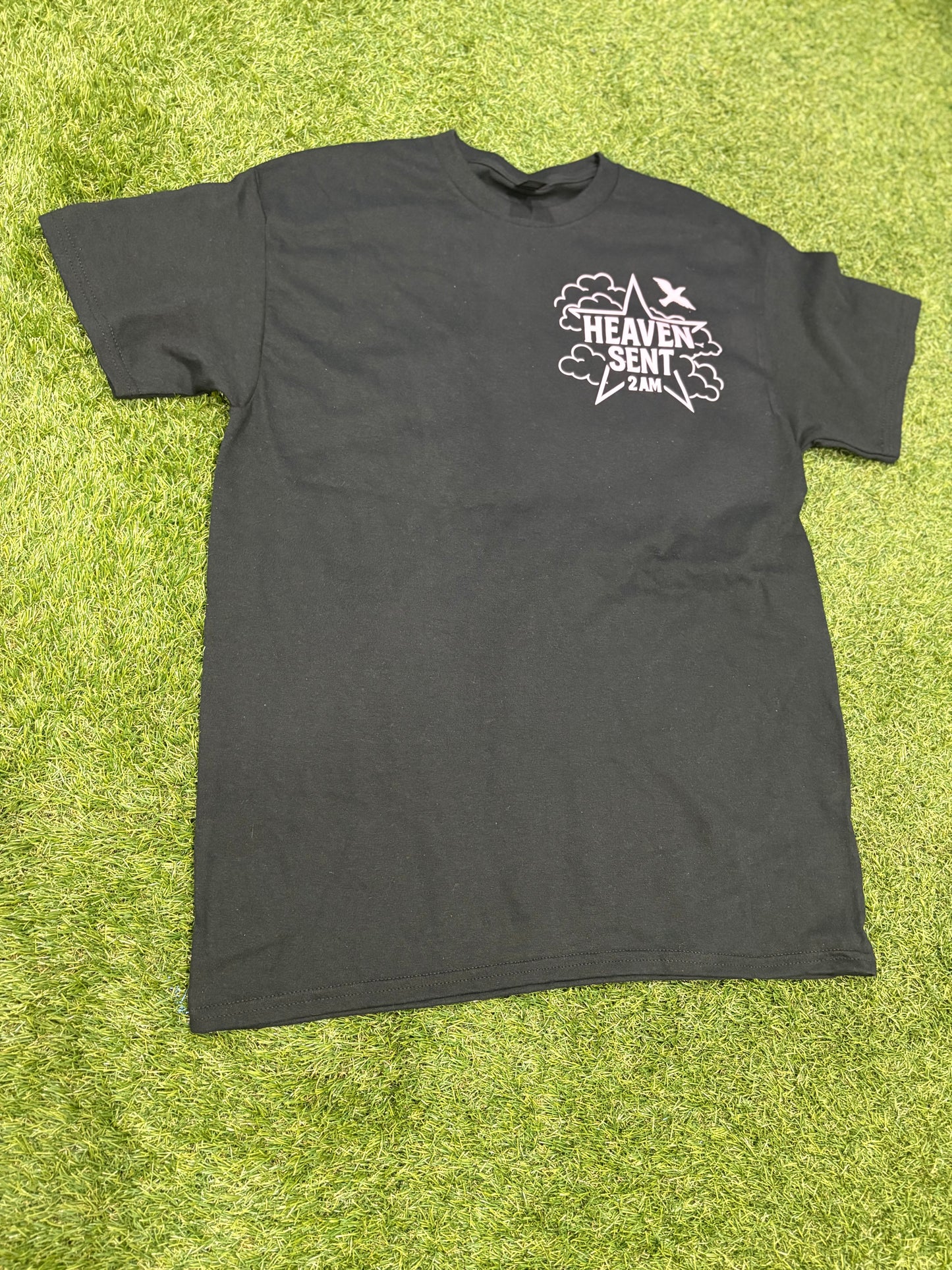 Heaven Sent 2AM Black T Shirt